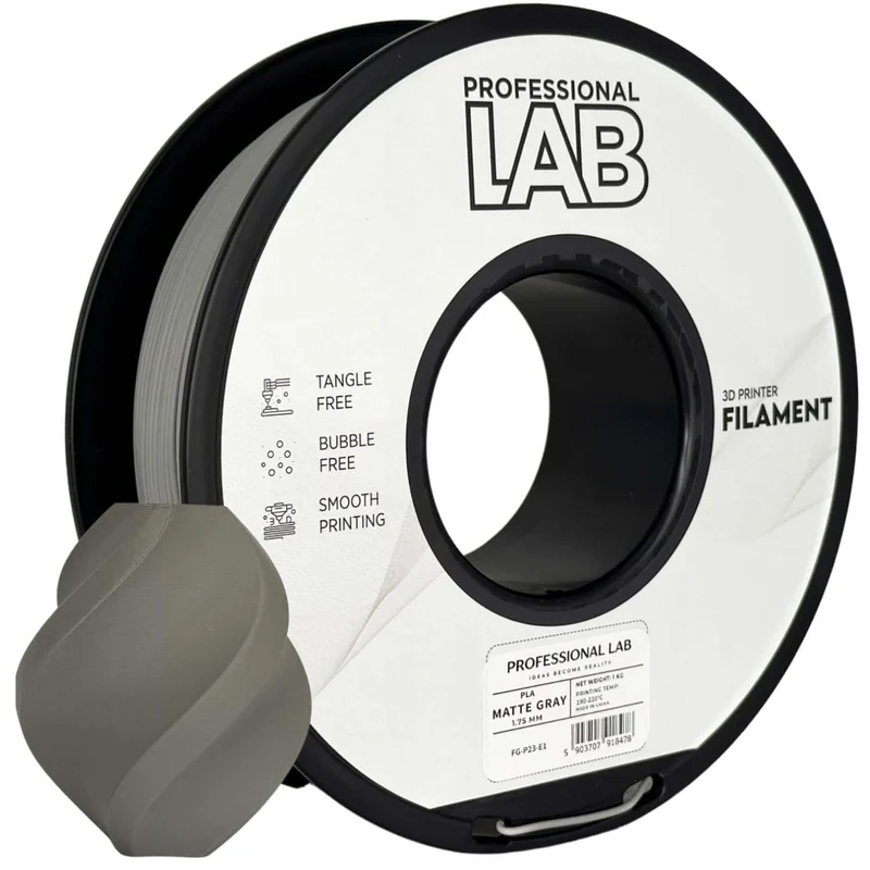 Professional Lab PLA Matte – Mattes PLA-Filament für präzise Drucke