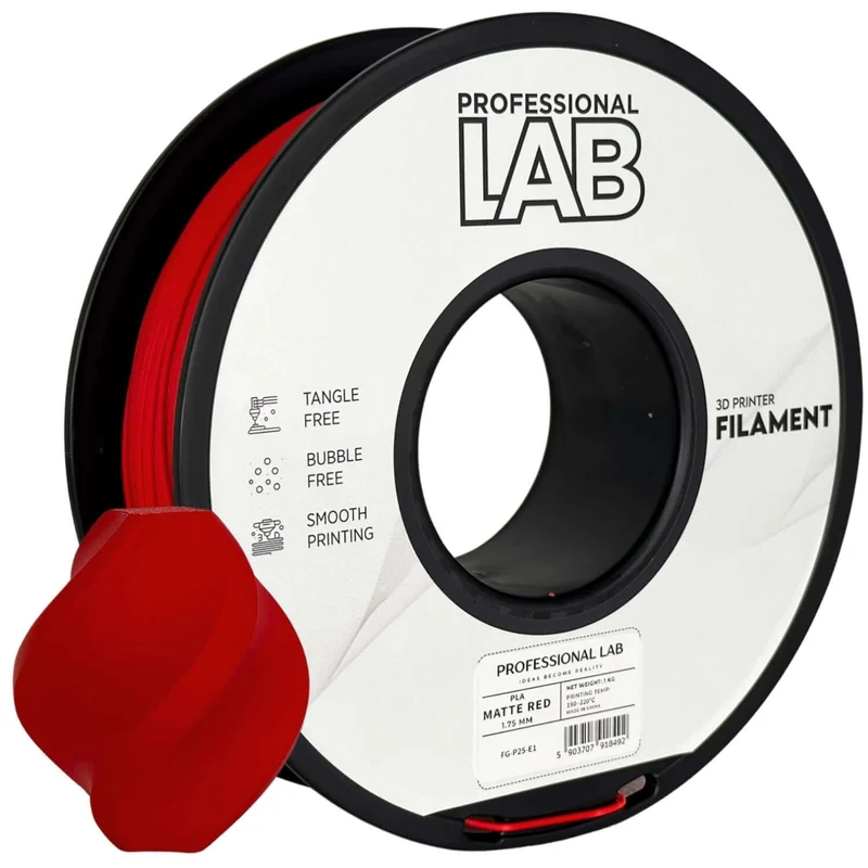 Professional Lab PLA Matte – Mattes PLA-Filament für präzise Drucke