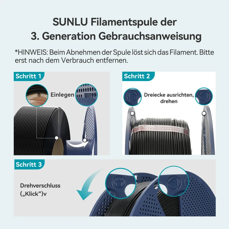 SUNLU ABS Filament 1KG