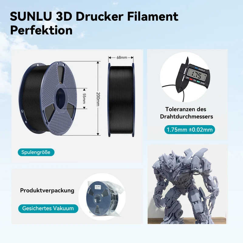 PLA Matte Filament 1KG