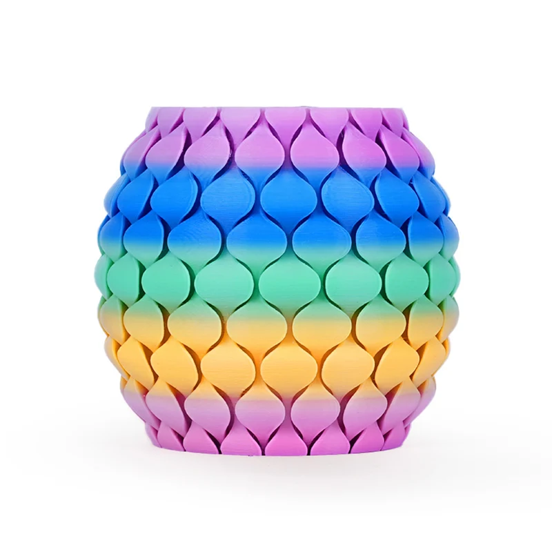 SUNLU PLA, SILK, PLA Transparent Rainbow Filament 1KG
