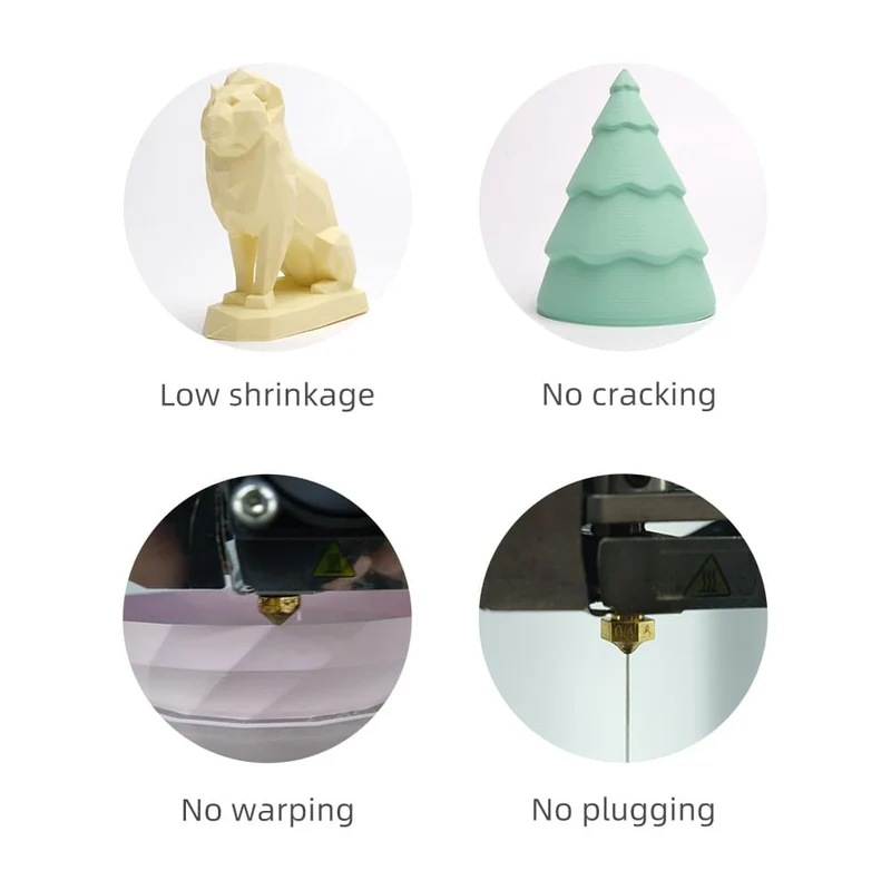 eSUN Upgraded ePLA-Matte 1.75mm 3D Filament 10PCS