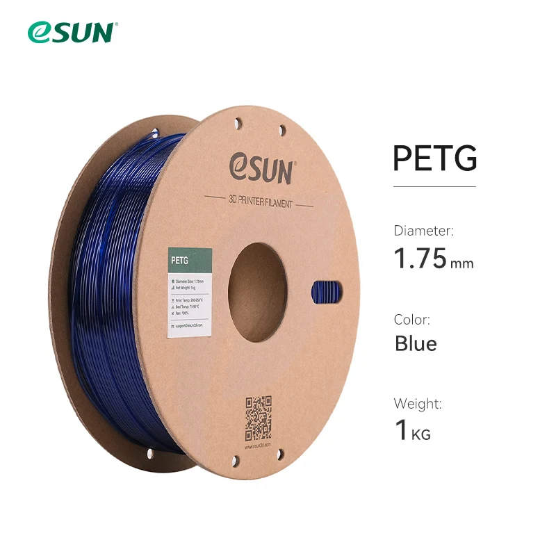 eSUN PETG 1.75mm 3D Filament 10PCS