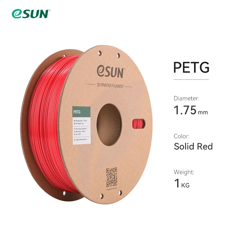 eSUN PETG 1.75mm 3D Filament 10PCS