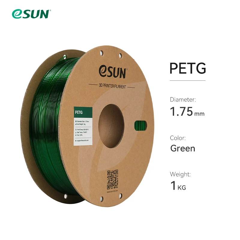 eSUN PETG 1.75mm 3D Filament 10PCS