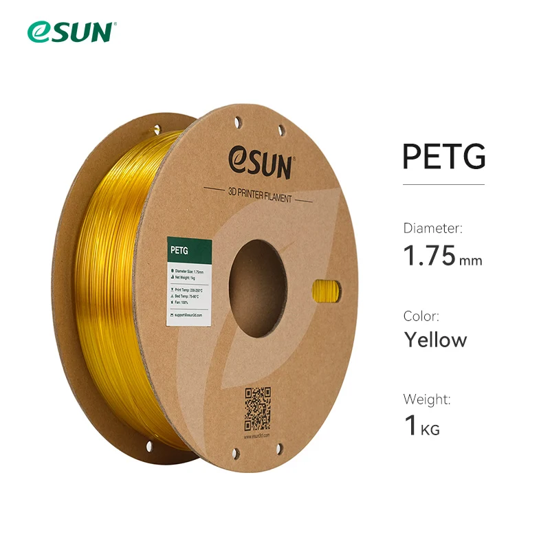 eSUN PETG 1.75mm 3D Filament 10PCS