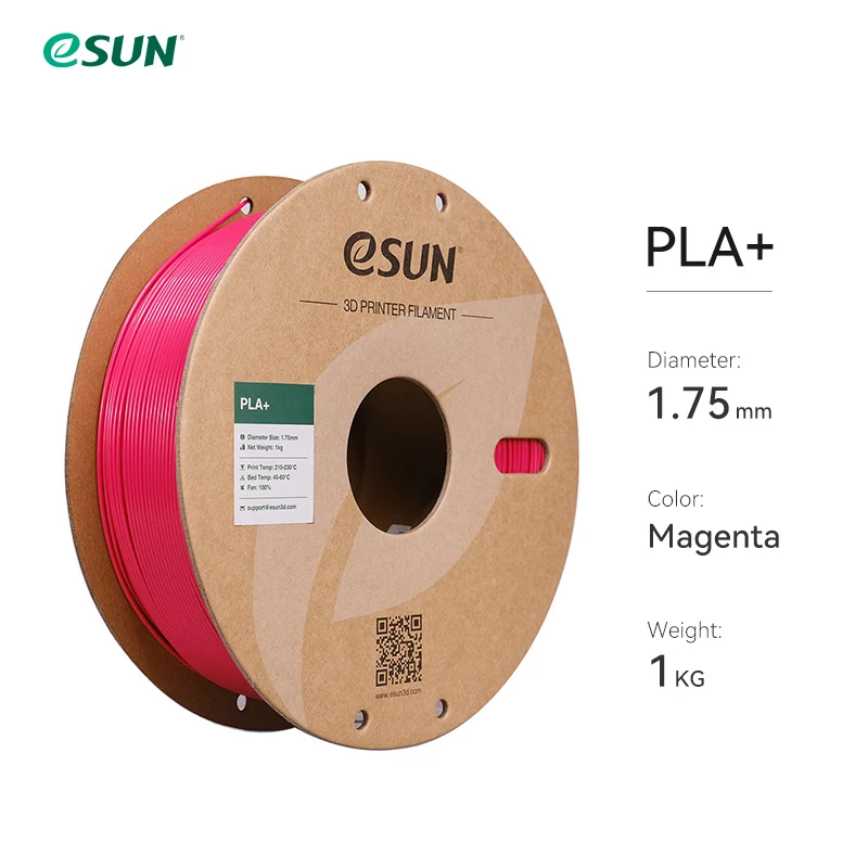 eSUN PLA+ 1.75mm 3D Filament 10PCS