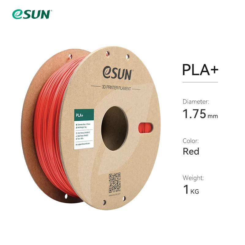 eSUN PLA+ 1.75mm 3D Filament 10PCS