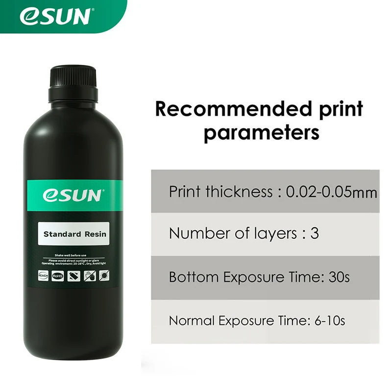 eSUN LCD Standard Resin 0.5KG/1KG