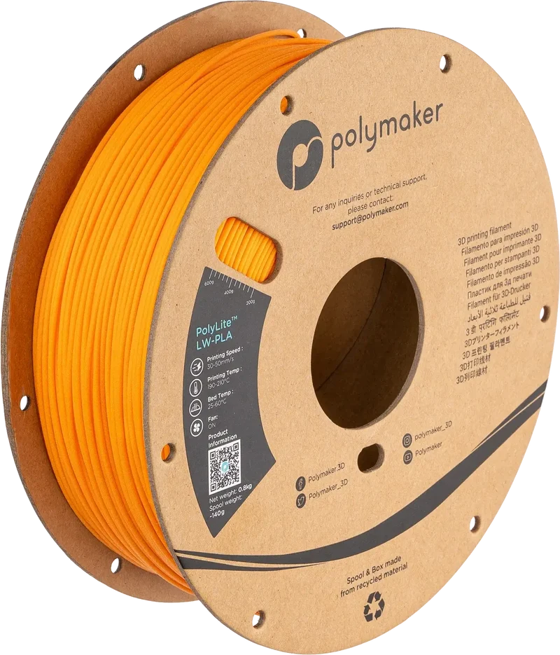 Polymaker PolyLite LW-PLA Filament