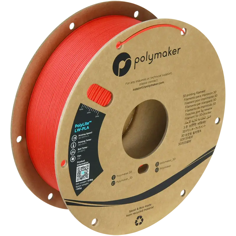 Polymaker PolyLite LW-PLA Filament