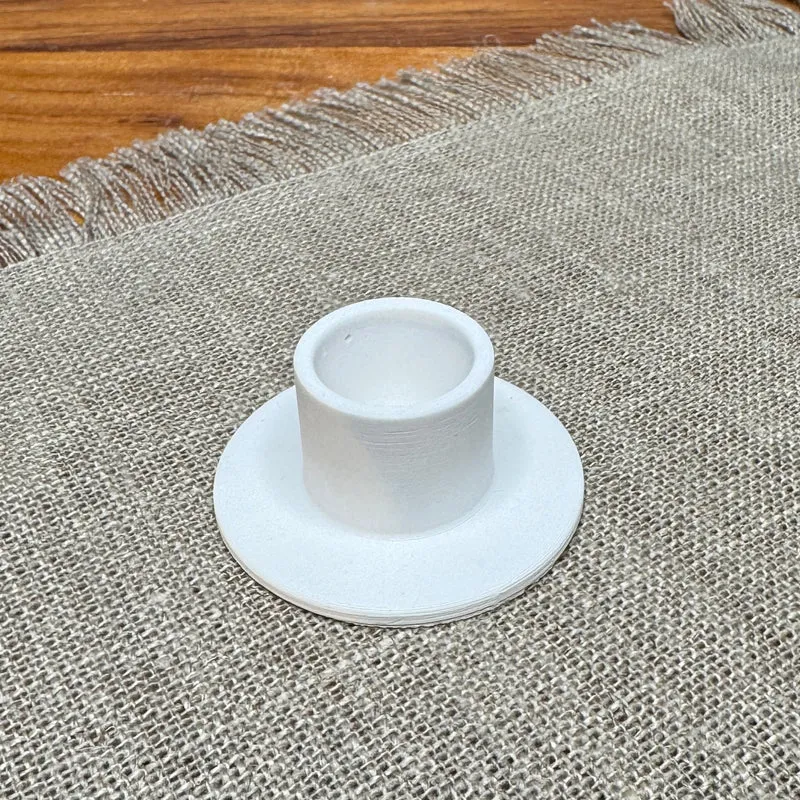 Schlichter Kerzenhalter EIRA - Gießform aus Silikon
