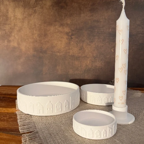 Schalen Scandina in 3 Größen - Gießform aus Silikon