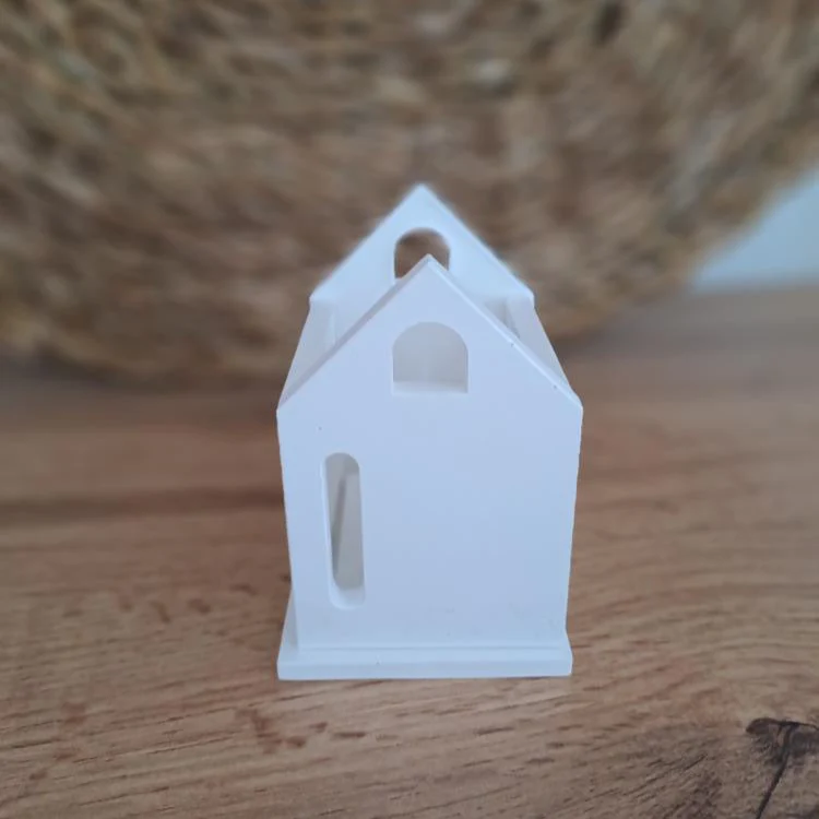 Mini-Lichthaus »Duo-Giebel« – Gießform aus Siilikon