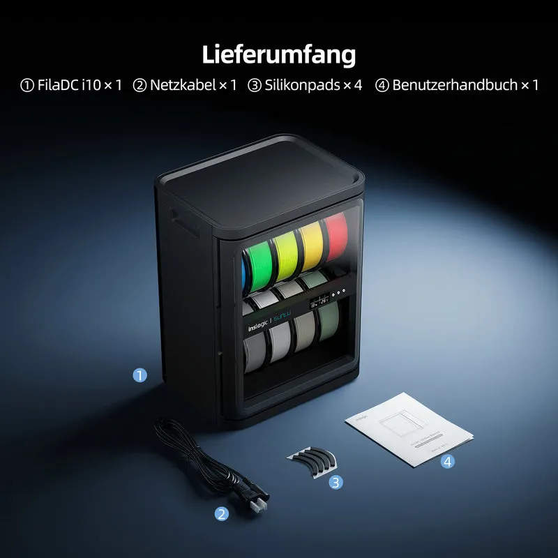 [Vorbestellung] FilaDC i10 Filament-Entfeuchtungsschrank