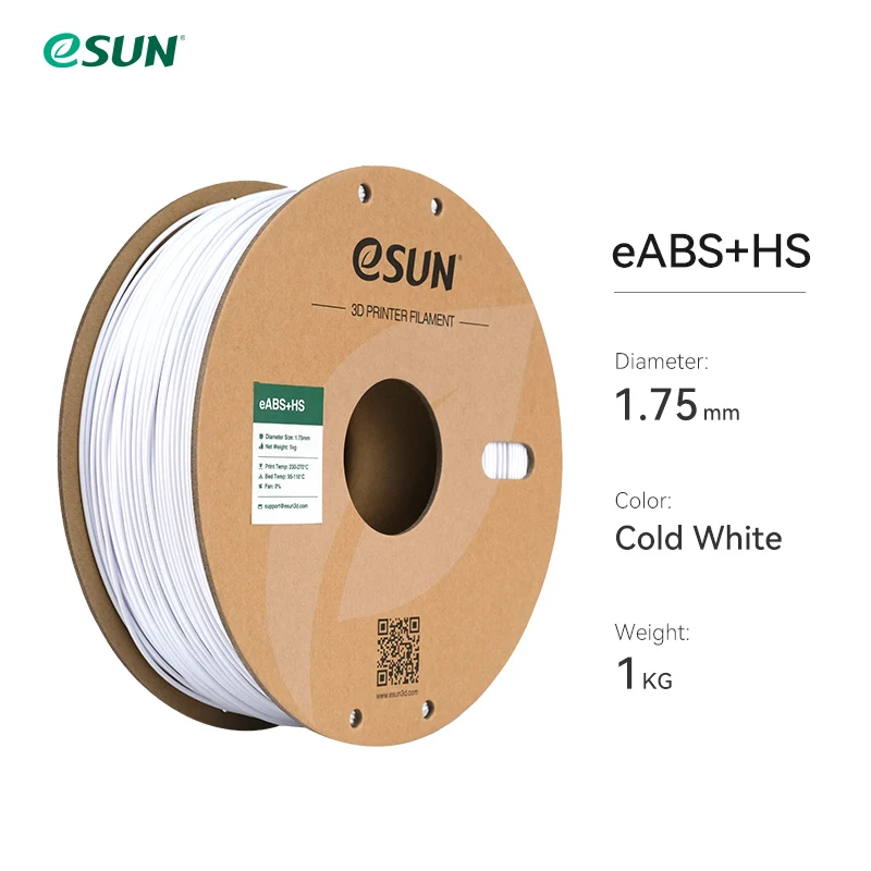 eSUN eABS+HS 1.75mm 3D Filament 1KG