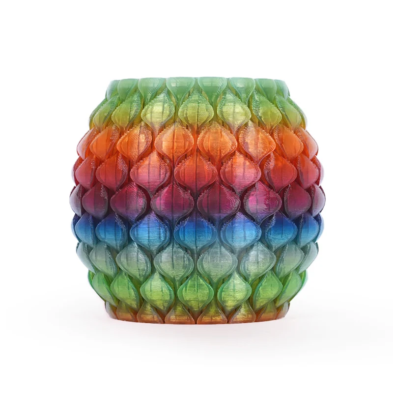 SUNLU PLA, SILK, PLA Transparent Rainbow Filament 1KG