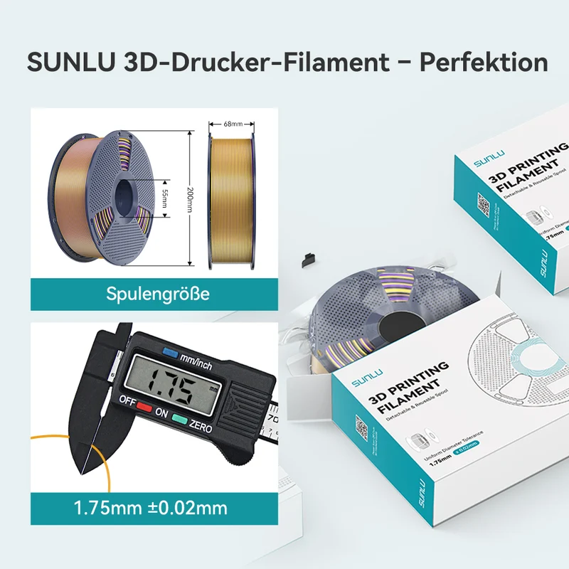 Multi-Color SILK Filament 1KG