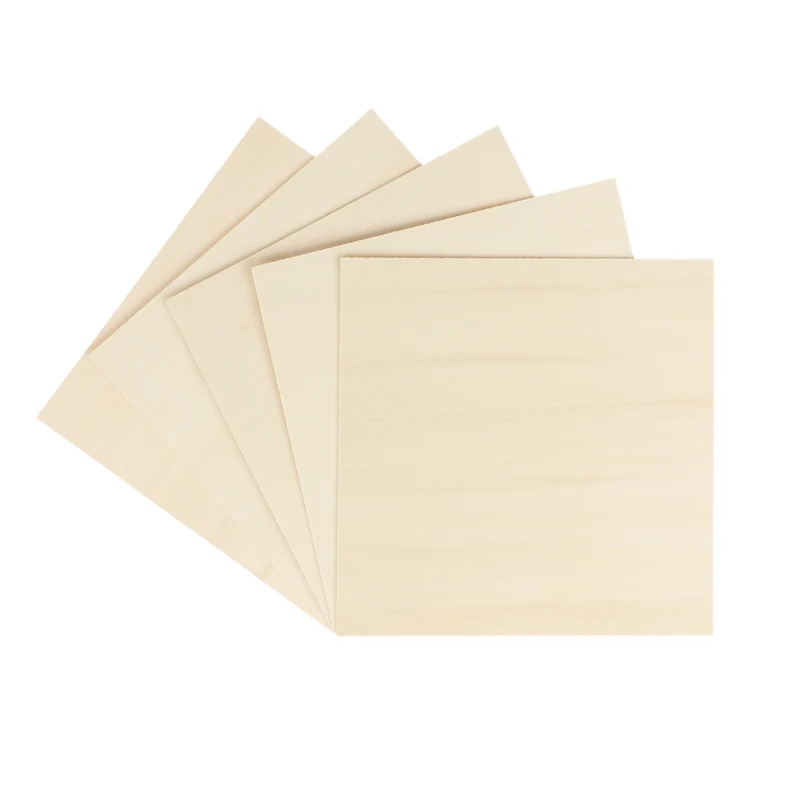 1.5mm Thick Basswood Sheet (5-Pack)
