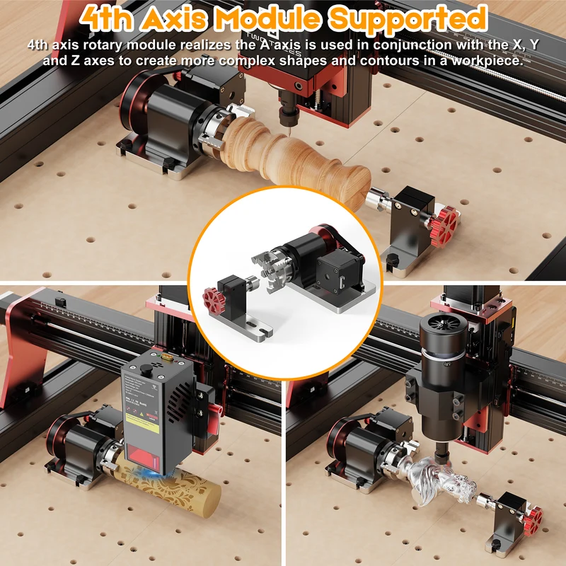 Twotrees TTC450 PRO CNC Router Machine（EU US Direct Ship, VAT Included）