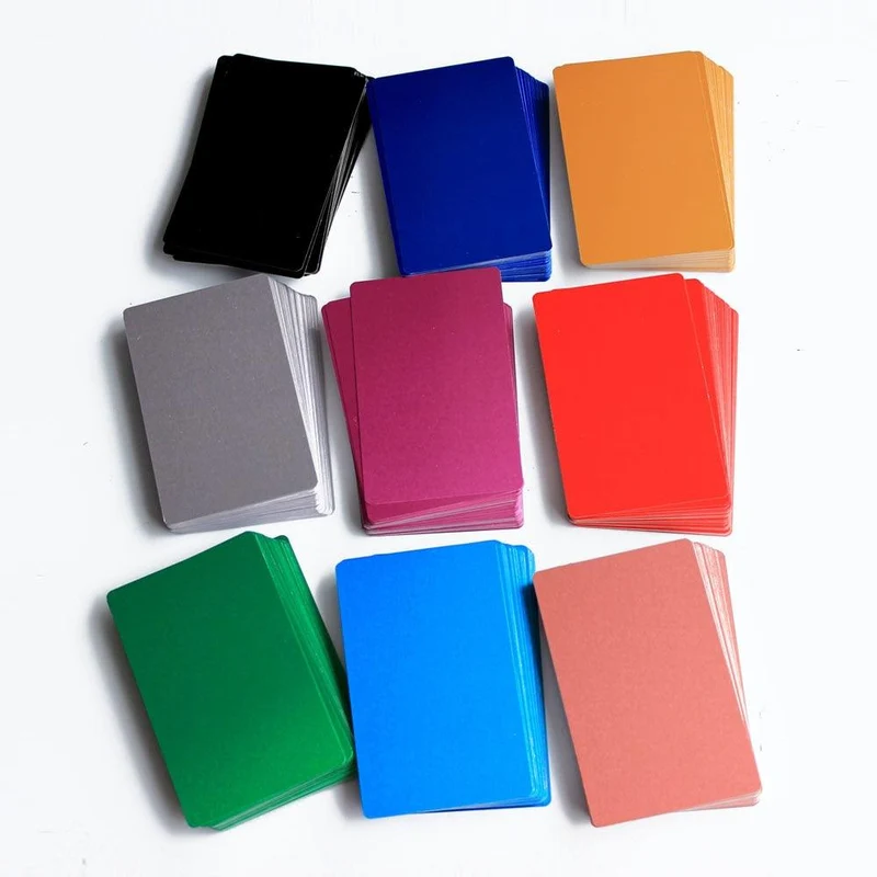 Twotrees Aluminum Alloy Blank Cards | 300 PCS | 0.2mm(Buy 2 Get 1 Free)