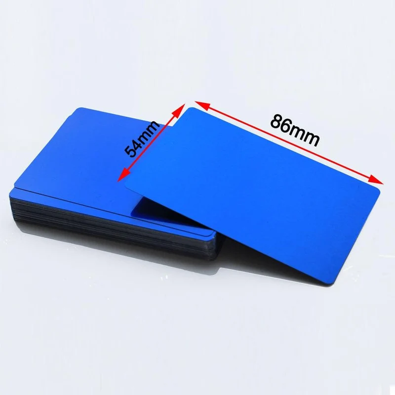 Twotrees Aluminum Alloy Blank Cards | 300 PCS | 0.2mm(Buy 2 Get 1 Free)