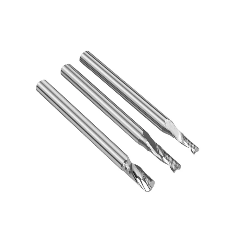 Twotrees 3 PCS | HRC55 Carbide | 3.175mm End Mills Cutter