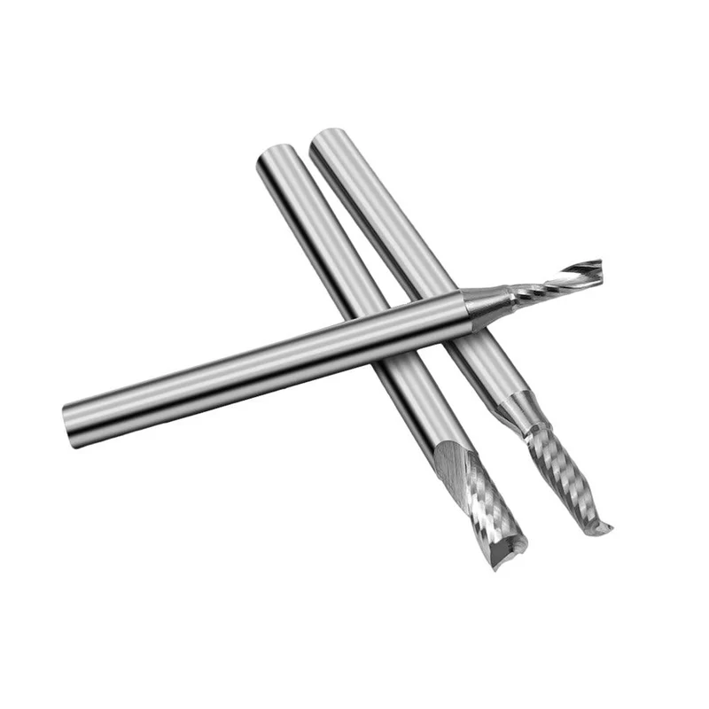 Twotrees 3 PCS | HRC55 Carbide | 3.175mm End Mills Cutter