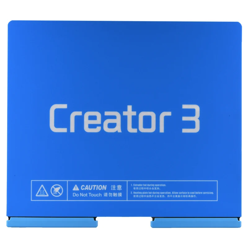 Flashforge Creator 3 Pro Federstahlplatte
