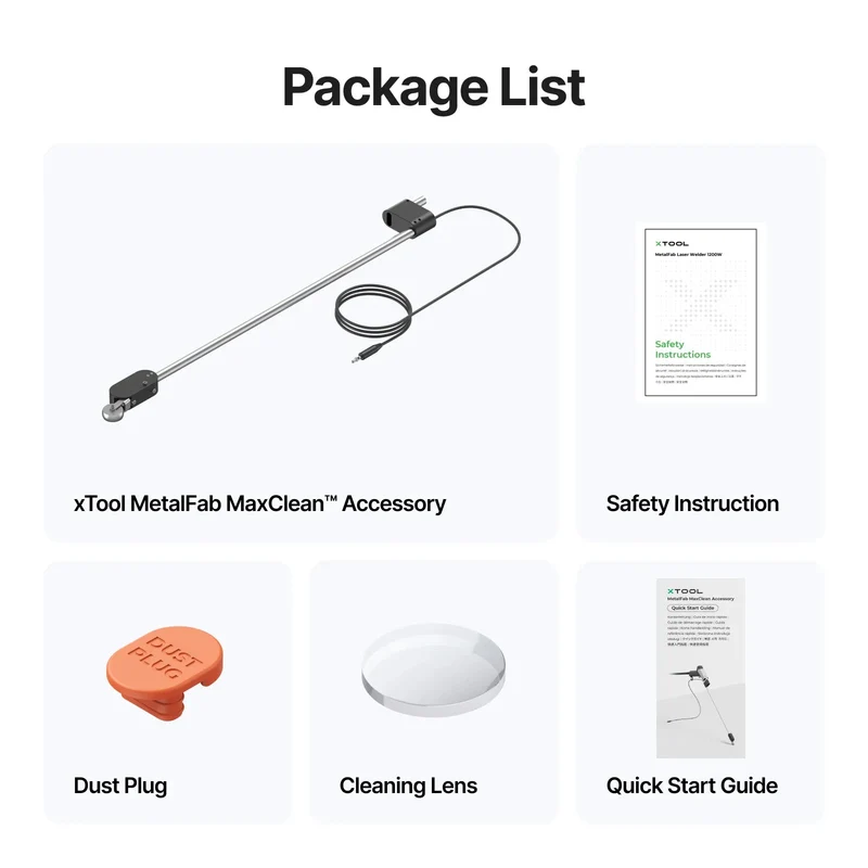 xTool MaxClean™ Laser Cleaning Accessory