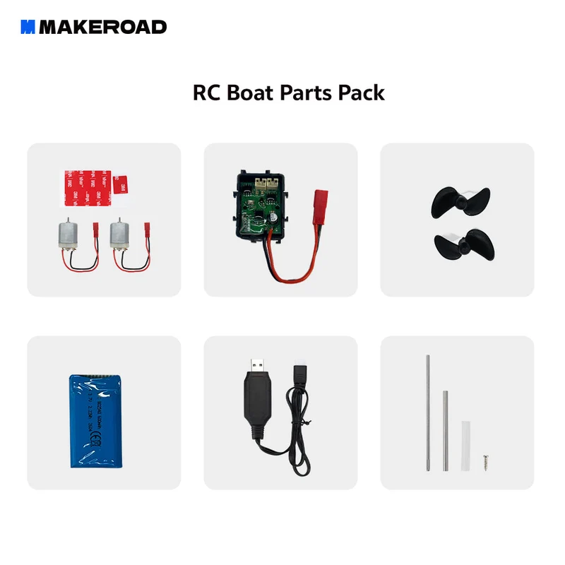 [Demnächst] Makeroad MakerKit RC-Boot Kit | MakerKit RC