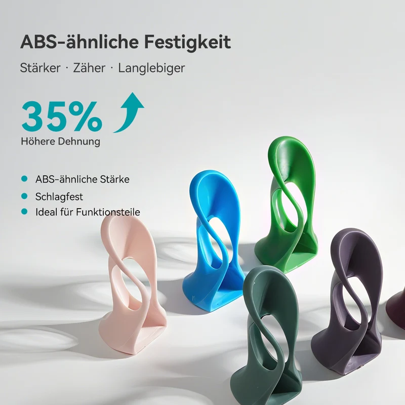 SUNLU CMYK+W Farb-Mischharz Set (1000 g × 5 Flaschen)