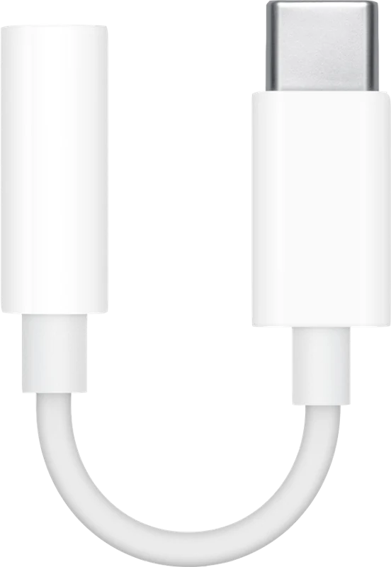 Apple Adapter USB-C auf 3,5 mm Stecker Weiss