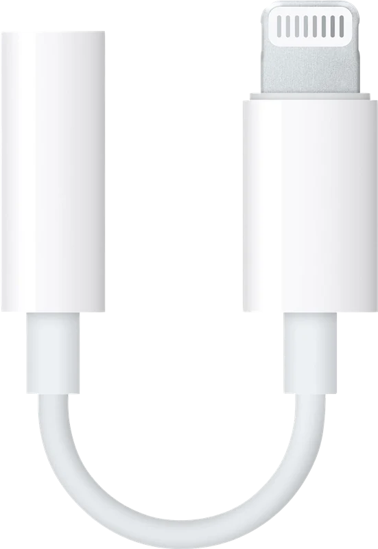 Apple Adapter Lightning auf 3,5 mm Stecker Weiss