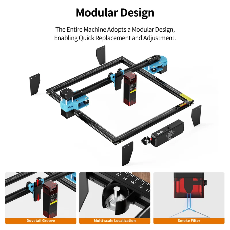 Twotrees TTS-10 Pro Diode Laser Engraver
