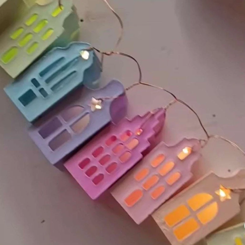 Grachten Lichterhäuschen für Ballonlichter - Silikonform