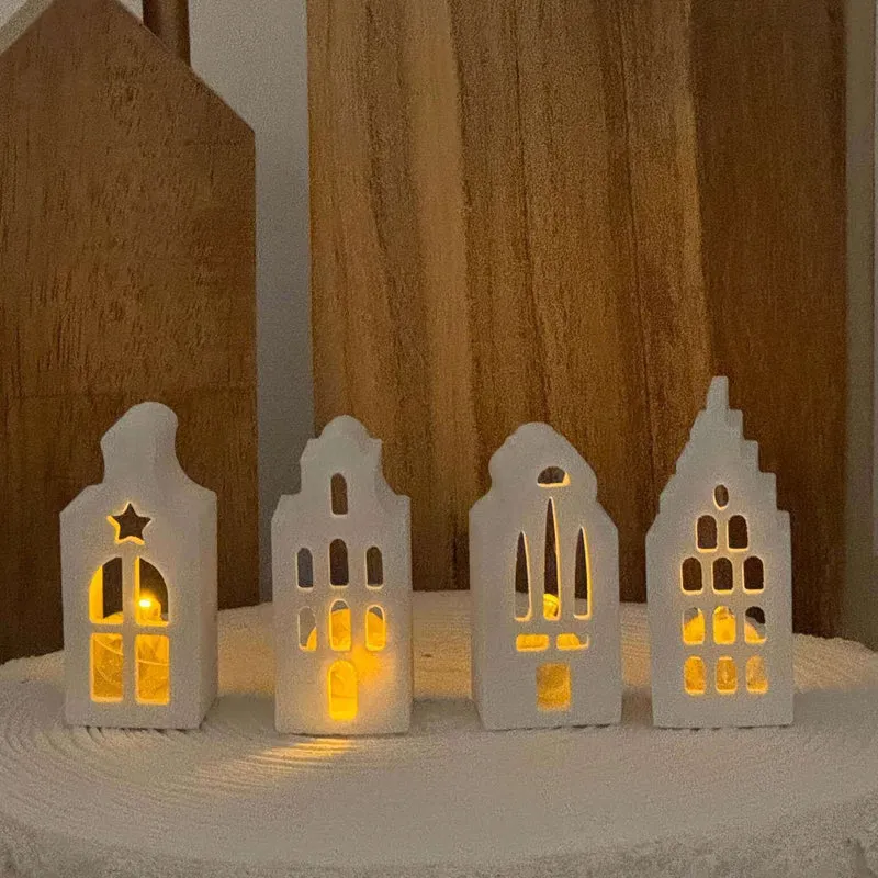 Grachten Lichterhäuschen für Ballonlichter - Silikonform