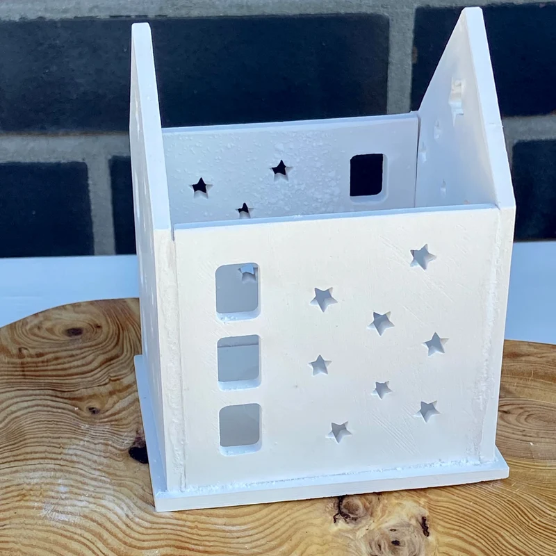 Lichterhaus Stern - Gießform aus Silikon