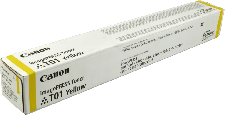 Canon T01 y Gelb Toner