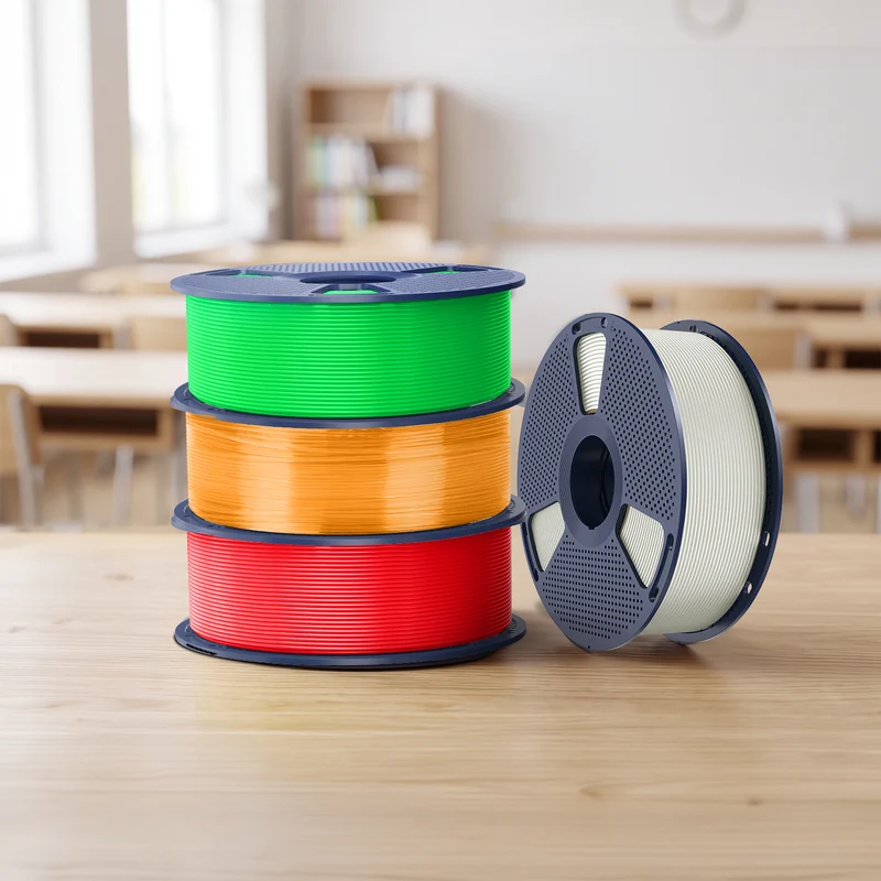 SUNLU Basic Filament Kollektion – PLA, PLA+, PLA+ 2.0, PETG, PLA Matte & PLA Meta, von Alltagsdrucken bis zu Profi-Ergebnissen