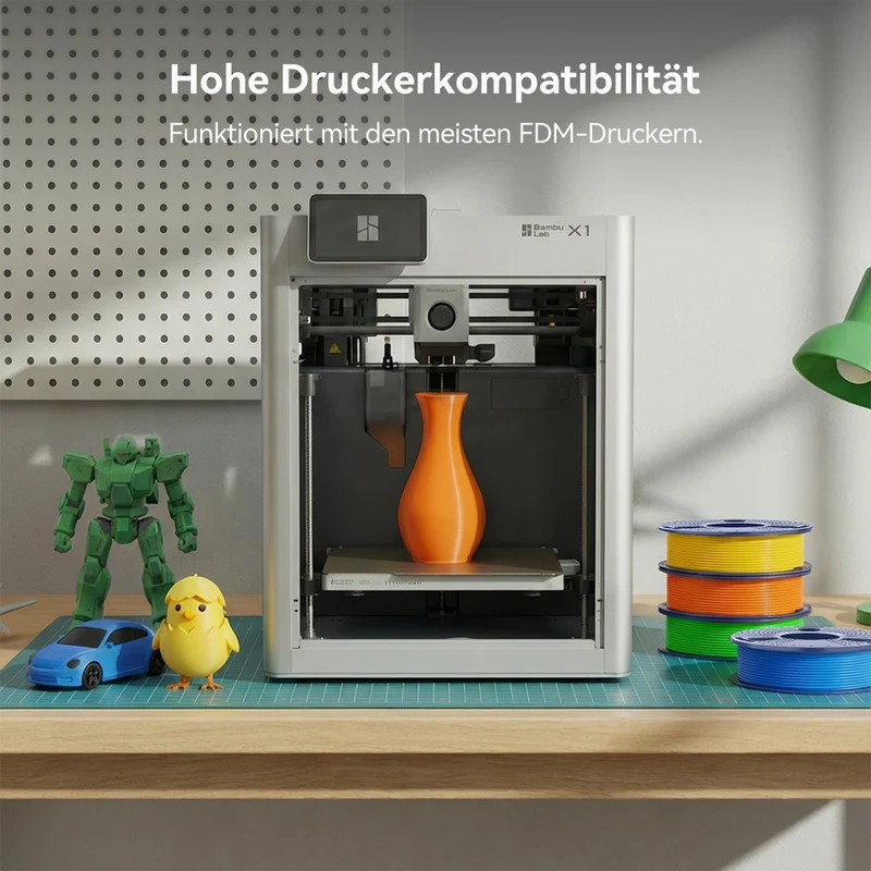 250g PLA, PLA+, PLA+2.0, PLA Meta Filament Bundle, 250g*8 Rollen Mehrfarbiges Filament-Bundle