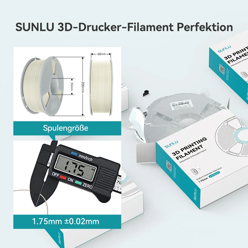 SUNLU ABS-GF 3D-Drucker-Filament 1KG