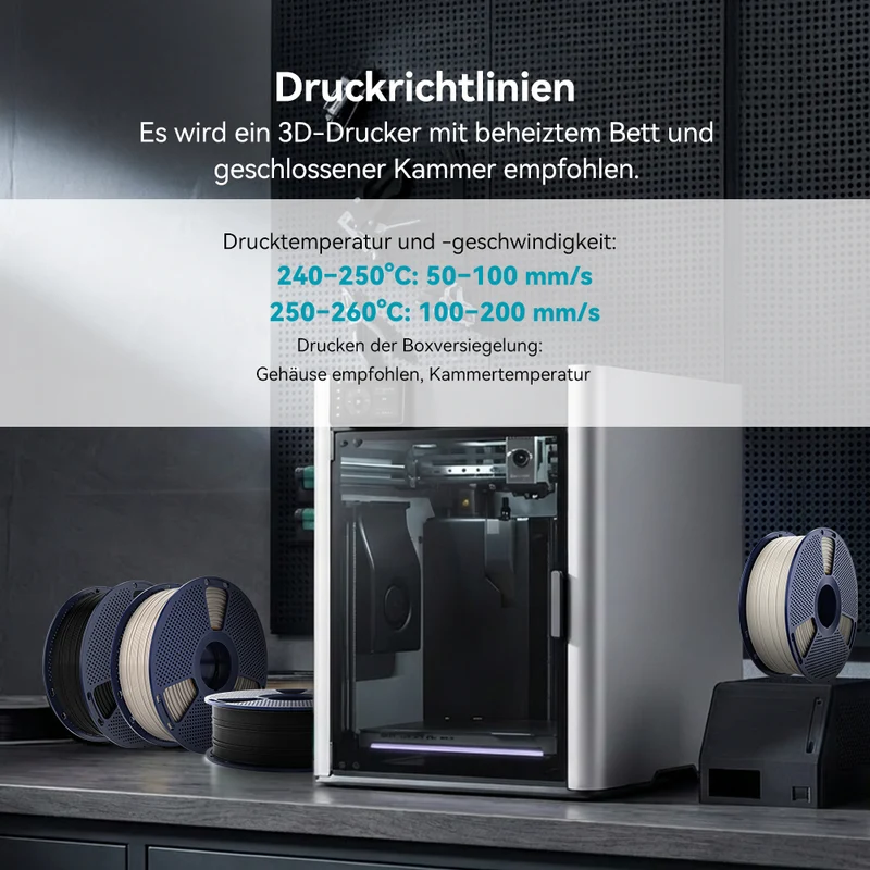 SUNLU ABS-FR (flammschützendes) 3D-Drucker-Filament 1KG