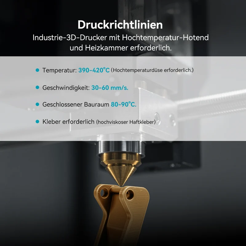 SUNLU PEEK(Polyether Ether Ketone) 3D-Drucker Filament 1KG