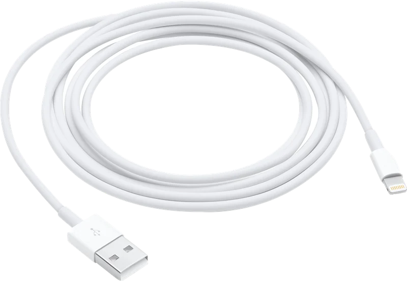 Apple USB‑A auf Lightning Kabel (2 m) Weiss