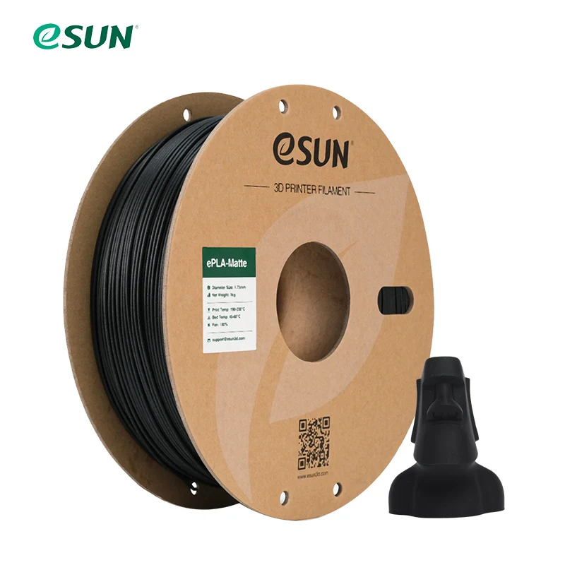 eSUN Upgraded ePLA-Matte 1.75mm 3D Filament 1KG