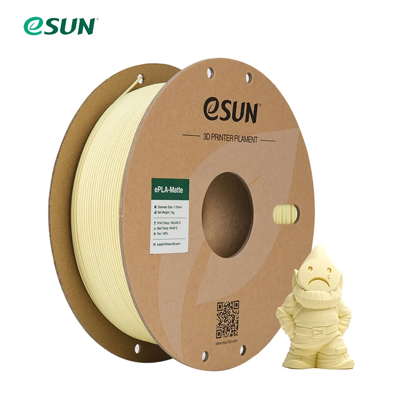eSUN Upgraded ePLA-Matte 1.75mm 3D Filament 1KG