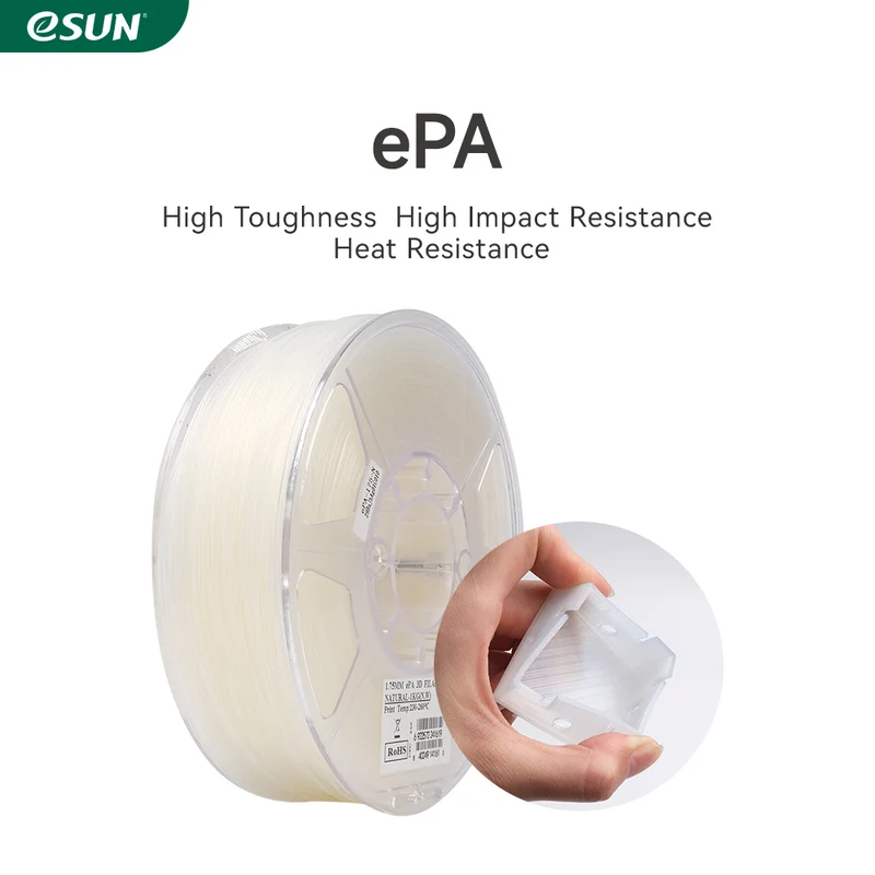 eSUN ePA Nylon Filament 1.75mm 3D Filament 1KG