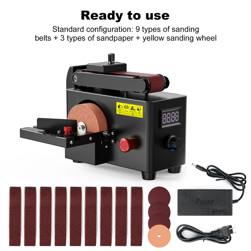 Twotrees Multi-Purpose Belt Disc Sander