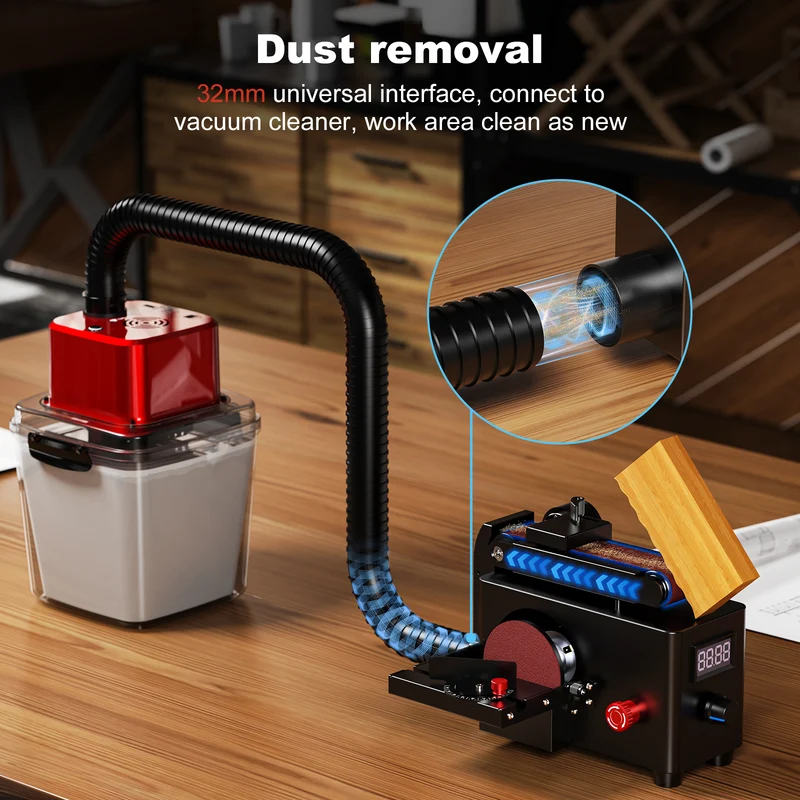 Twotrees Multi-Purpose Belt Disc Sander